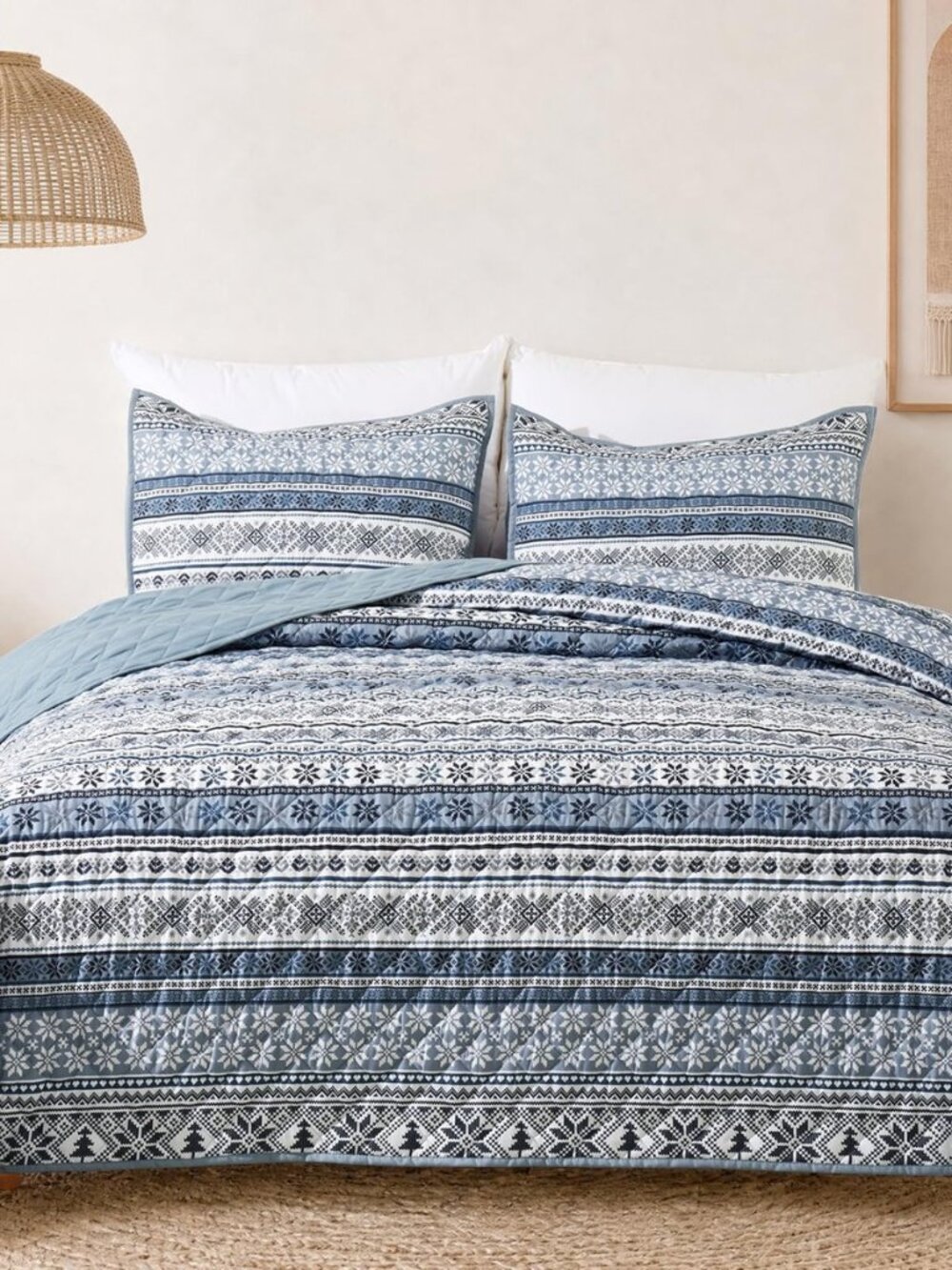 Boho King Quilt-Bohemian Quilts King Size Quilt Bedding Set